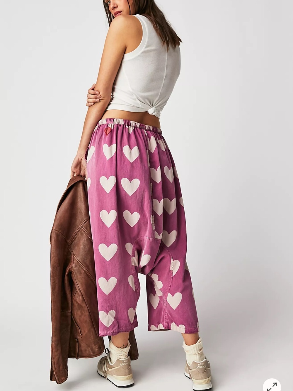 Magnolia Pearl Heart Garcon Penny Pants One Size - Picture 4 of 15